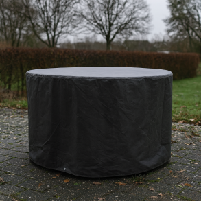 Rundt Mbelovertrk. Str.  125 Hjde 75 cm - SORT. BESKYTTELSE HELE RET RUNDT!! Sunfun