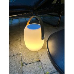 LED-lampe og bluetooth hjttaler med lder strop til udendrs brug - Model: Valkyria