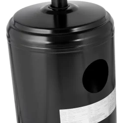 Gas terrassevarmer 221 cm � Stilrent design med op til 12.000 W