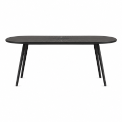 Vedligeholdelsesfrit Haves�t med Ovalt Havebord og 4 Sif Havestole