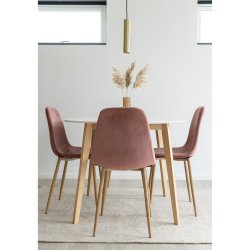 Vojens spisebord rundt 105 cm til 2-4 personer 