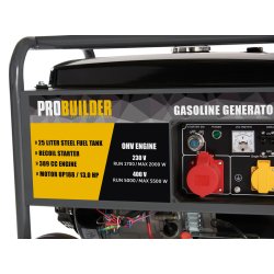 Probuilder generator - V�lg varianter - 5,8-11 timer pr. tank!