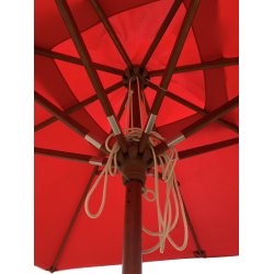 Luxparasoll fyrkantigt Str. 3x3M. Vlj frg - Vattentt + Dug har UV30+ solskydd. Modell: Milano