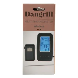 Tr�dl�st Digitalt Stegetermometer med Display &amp; Temperaturalarm
