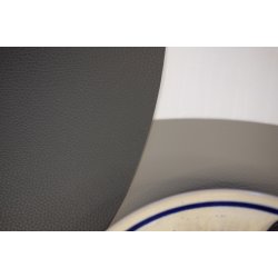 Dkkeserviet i ovalt design - Fremstillet i PU lder soft - Foldbar - 30x45 cm - Vlg farve