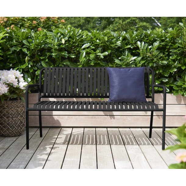 Vedligeholdelsesfri Havebnk 140X56 cm. Model Stella - Vlg farve Sort