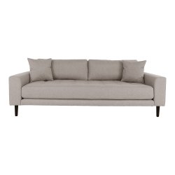 Sofa 3 personers - komplet og stilrent design - Model: Lido -Vlg farve