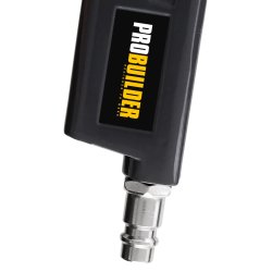 Trykluft pumpepistol m/manometer - BAR &amp; PSI skala