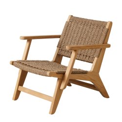 EYA stol i teaktr og outdoor/viro