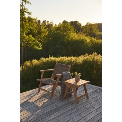 EYA stol i teaktr og outdoor/viro