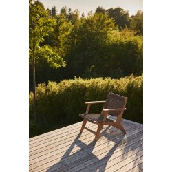 EYA stol i teaktr og outdoor/viro