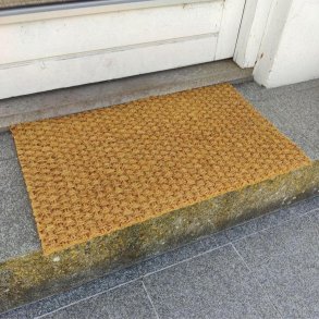 Panama drmtte 45x75 cm - Fremstillet af Gummi og Kokos, der gr den idel bde ude svel som inde.