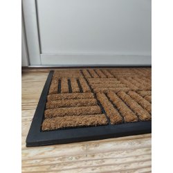 Mumbai Drmtte 40 x 60 cm - utroligt slidstrk drmtte af kokos og gummi.                      