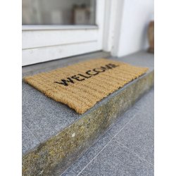 Welcome Drmtte 40 x 60 cm af kokos. En elegant og praktisk drmtte til alle hjem. 