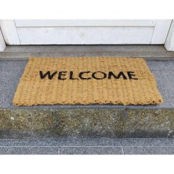 Welcome Drmtte 40 x 60 cm af kokos. En elegant og praktisk drmtte til alle hjem. 