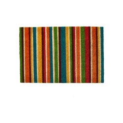 Multifrgad drrmatta med rnder 40x60 blandar hllbarhet och funktion perfekt i en stilfull design 