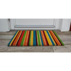 Multifrgad drrmatta med rnder 40x60 blandar hllbarhet och funktion perfekt i en stilfull design 