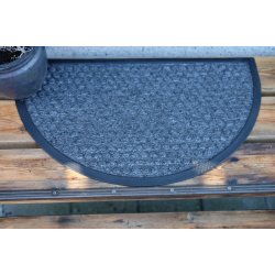 Dots Drmtte den praktiske og slidstrke lsning - Gummi/Gr - 45 x 75 cm. Fremstillet i gummi