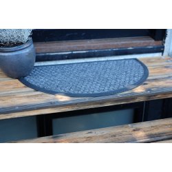 Dots Drmtte den praktiske og slidstrke lsning - Gummi/Gr - 45 x 75 cm. Fremstillet i gummi