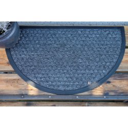 Dots Drmtte den praktiske og slidstrke lsning - Gummi/Gr - 45 x 75 cm. Fremstillet i gummi