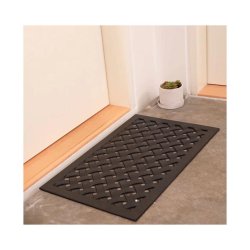 Drmtte flet mnster af massivt gummi forbliver flot i alt vejr - fs i foskellige strrelser