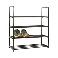 Skohylla - Svart - Vlj mellan 4 och 8 hyllor