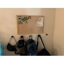 NORDIC 40x60cm opslagstavle i MDF+Hessian - VLG farve!