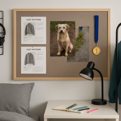 MUST-HAVE opslagstavle i 60x90cm - Vlg farve!