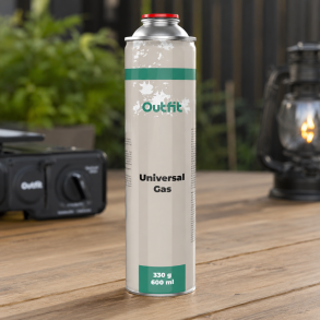 OUTFIT Universal gasd�se 330 g - Passer til mange gasbr�ndere