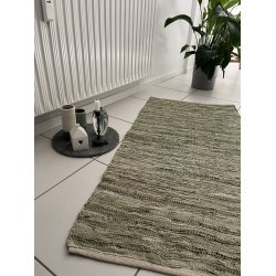 Gulvtppe i skind fra Dacore 70X200 cm. CHARMERENDE GULVTPPE/KLUDETPPE!! -  MANGE FARVER!!