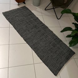 Gulvtppe i skind fra Dacore 70X200 cm. CHARMERENDE GULVTPPE/KLUDETPPE!! -  MANGE FARVER!!