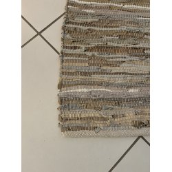 Gulvtppe i skind fra Dacore 70X200 cm. CHARMERENDE GULVTPPE/KLUDETPPE!! -  MANGE FARVER!!