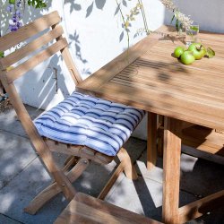 Clarish Hopfllbar stol - gyllene teak