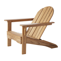Amerikansk Dkstol - Teak model Adirondack