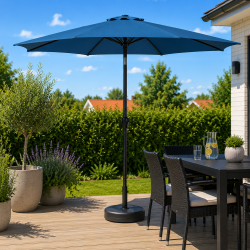 Parasoll med vev- och lutningsfunktion storlek � 3 M. - Modell: Felix - V�lj f�rg p� tyget