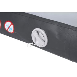 OUTFIT Airtrack 400�100�15 cm - Slidst�rk og stabil springm�tte til b�de indend�rs og udend�rs brug