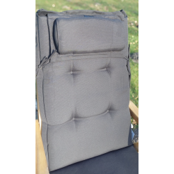 Positionshynde Lux m/ Nakkepude - vlg mellem flere farver