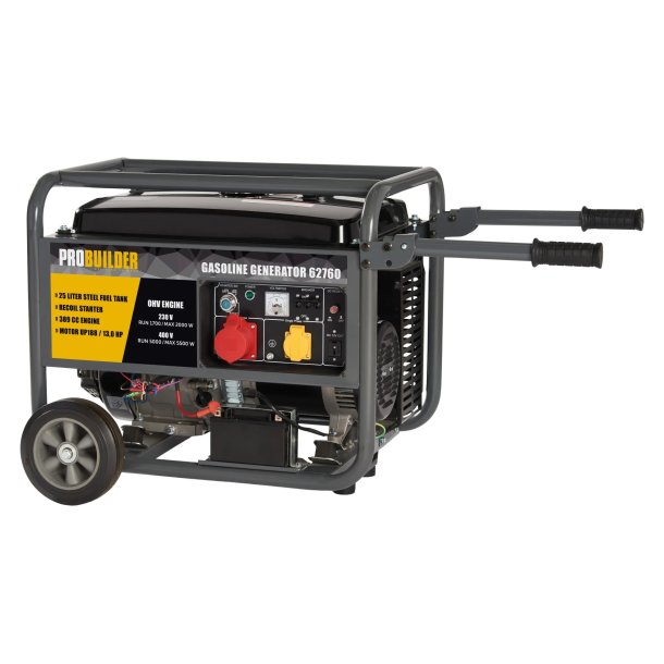 Probuilder generator - V�lg varianter - 5,8-11 timer pr. tank!