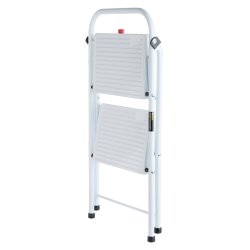 Foldbar kkkenstige med 2 trin - 38,5 x 47,8 x 65,8 cm - Max belastning 150 kg