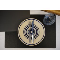 Dkkeserviet i klassisk rektangulrt design - PU lder soft - foldbar - 30x45 cm - Vlg farve