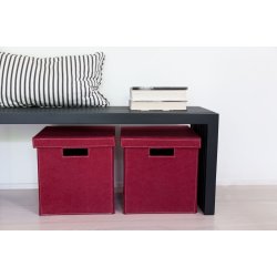 Rib Bnk i sort L:104xB:35xH:43cm