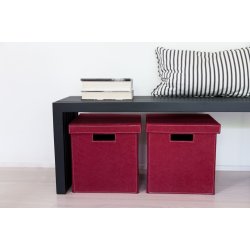 Rib Bnk i sort L:104xB:35xH:43cm