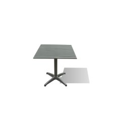 Vedligeholdelsesfrit cafest med UV-beskyttede stabelstole - Model: Sahara