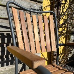 Eva Magnolia Stapelstol - Vlj frg p ramen: vit eller. antracit