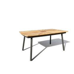 Havebord Eva Magnolia - 90 x 160 cm - vlg bordbens farve