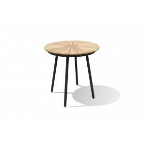 Havebord Eva Magnolia - Teak : 70 cm - vlg stellets farve