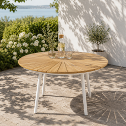 Eva Magnolia tr�dg�rdsbord - �: 130 cm - v�lj f�rg p� ramen