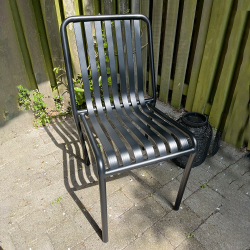 Stabelbar alu Harriet havestol uden armln - vlg farve!