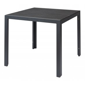 Gilleleje Havebord - 90  90 cm - Nonwood sort