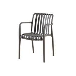 Stabelbar vedligeholdelsefri havestol i UV-beskyttet stbt plast - Model: Lily - Vlg farve 